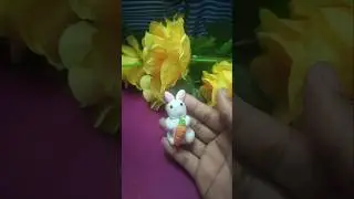 rabbit 🐇🐰🥕#shortvideo #shorts #song #subscribe #reels #claycrafts #diycraft #love #craft #clay#diy