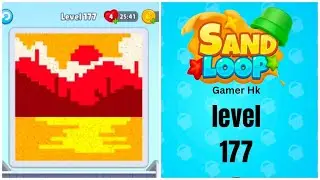 Sand loop level 177 Walkthrough Solution 