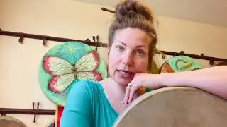 Basics of Painting a Leather Drum Katie Jo