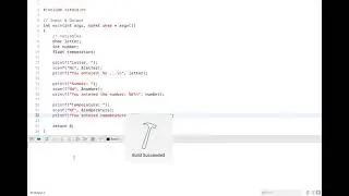C Tutorial 4: Input & Output
