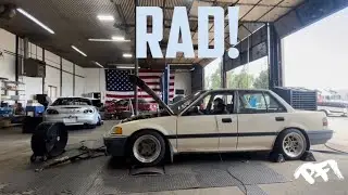 This EF 4dr! K swapped boosted and good flavor!