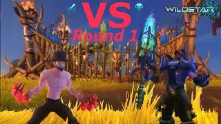 Wildstar PVP Gameplay -  Duel Stalker lvl 42 vs Warrior Lvl 50  (Tramus vs Crush )
