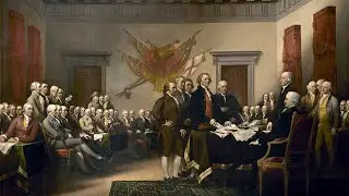 Declaration of Independence Preamble Excerpt in 18th Century New England Accent