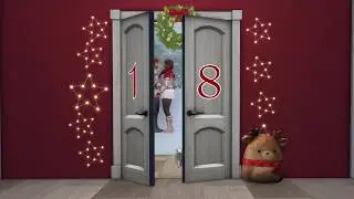 My snowman and me! 💃☃️ | Sims 4 Advent Calendar Day 18