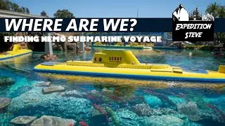 WHERE ARE WE? - MAP OF FINDING NEMO'S SUBMARINE VOYAGE
