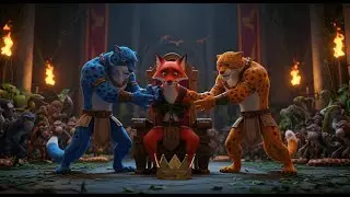 सत्ता के लिए भाई का धोखा 😭 | Jungle Throne Betrayal Story