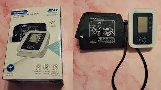A&D Medical Blood Pressure Monitor Unboxing