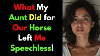 What My Aunt Did for Our Horse Left Me Speechless!