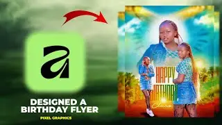 BIRTHDAY FLYER IN AFFINITY BY CANVA | VECTOR STUDIO