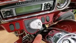 Как снять замок зажигания Harley