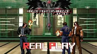 [KOF WOJ Red Edition] Kyo Kusanagi (973 Supershadow) VS Kyo clone 1 & 2
