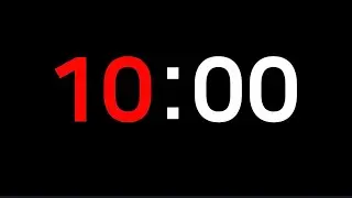 Таймер на 10 минут: Начать сейчас
