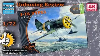 Unboxing 308 - Polikarpov I-16 type 5 Finnish - Clear Prop 72048