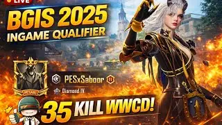 BGIS 2026 Ingame Qualifier Full Match | WWCD Push | Squad Domination