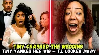 Tiny Crashes Shekinah&rsquo;s Hidden Wedding&mdash;Rips Off Wig While T.I. Stands Frozen!