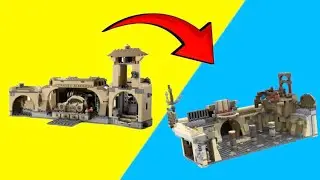 I turned my Lego￼ palace into a fighting area!