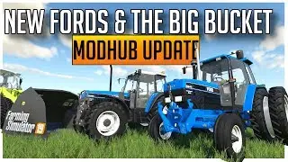 CRAZY BIG BUCKET AND FORD TRACTOR MODS | MODHUB UPDATE | FARMING SIMULATOR 19