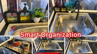 Kitchen sink organization ideas 2026 small kitchen makeover on a budget kitchen decorating ideas
