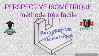 Perspective isométrique 8| Comment faire une perspective isométrique| Perspective isométrique