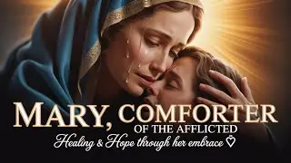 Mary, Comforter of the Afflicted: Experience Healing & Hope Through Her Loving Embrace 🕊️🙏✨