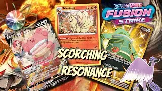 Ninetales Deck Profile. W/ Bronzong, Blissey V & Aurora Energy. PTCGO Live Gameplay. Fusion Strike