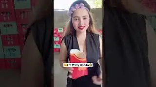 Tiny Girl Like Extra Fries🍟#funny #comedy#humor#wittybonita