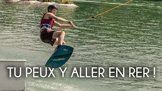 UN WAKE PARK À 1H DE PARIS EN RER ! #cpasloinentrain