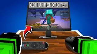 USO UN CONTROL DE TV PARA JUGAR MINECRAFT?