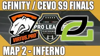 Virtus.Pro vs OpTic | Map 2 (Inferno) Gfinity/CEVO Season 9 Finals in London (29.04.2016)