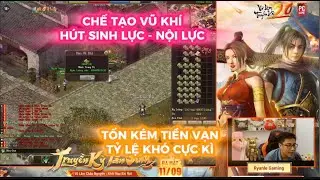 V&Otilde; L&Acirc;M TRUYỀN KỲ 2.0 PC : CHẾ VŨ KH&Iacute; H&Uacute;T SINH LỰC - NỘI LỰC - TỐN K&Eacute;M V&Agrave; TỶ LỆ CỰC KH&Oacute;