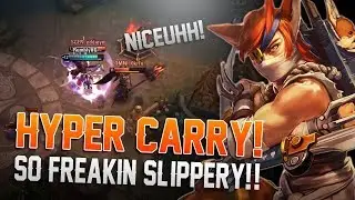 HYPER CARRY! Vainglory 5v5 Gameplay - Taka |CP| Jungle Gameplay