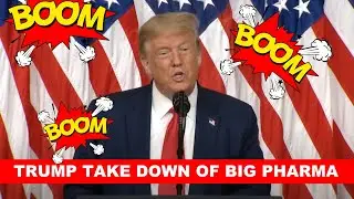 TAKEDOWN OF BIG PHARMA: Trump puts Allies on NOTICE for Taking Advantage of Americans at Speech
