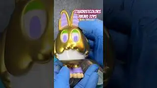 Painting Bonnie with Stardustcolors! #arttoy #arttoys #sofubi #sofvi