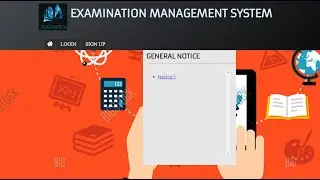 Examination Management System project in PHP, MySql