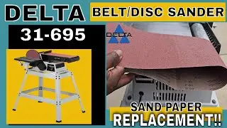 Delta Belt / Disc Sander Sandpaper Replacement 31-695 (JOATD)