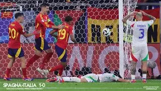 SPAGNA-ITALIA 1-0 - Radiocronaca di Francesco Repice e Daniele Fortuna (20/6/2024) EUROPEI (Radio 1)