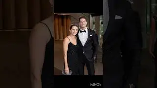 Mitchell Santner With His Wife Caitlin Dodunski at ANZ New Zealand Cricket Awards at Te Pae 🇳🇿🥇
