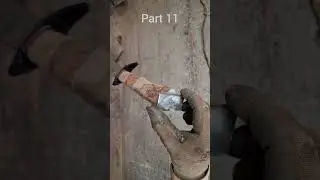 part 11 homemade sword knife making from old car spring