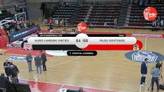 Hubo Limburg United vs FILOU Oostende // Lotto Basketball Cup MEN