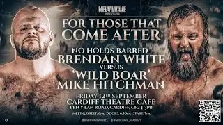 Brendan White v Wild Boar (No Holds Barred) (New Wave Wrestling)