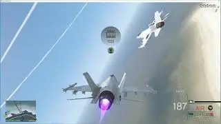 GTA 5 Fighter Jets Dog Fighting 4k Ultra Realistic Graphics Gameplay #gta5  #gaming