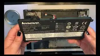 Как заменить аккумулятор в Lenovo Thinkpad T550, T560, W550