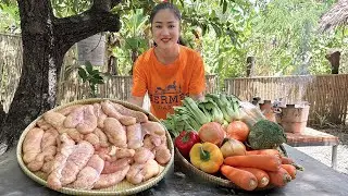 '' Fish eggs recipe '' Yummy fish eggs cooking with country style - Amazing cooking skills