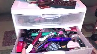 😛 🛠  MAKEUP STORAGE & ORGANIZATION ~ Giantex 10 Drawer Rolling Storage Cart 🛠 🤪