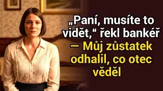 „Paní, musíte to vidět,“ řekl bankéř — můj zůstatek odhalil, co věděl můj otec