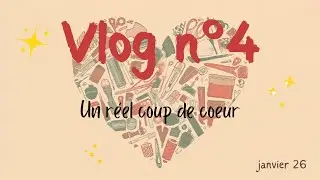 Vlog 26_4💜 Un vrai coup de COEUR 💕 Avanc&eacute;e colo 🎨 et beaucoup de BLABLA 🤩