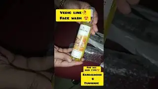 Vadic line face wash#vedic#line#facewash#skincare#best#products#shorts#short#shortsvideo#nehakakkar