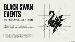 lack Swan Events Explained | Real Market Crashes & Index Movements