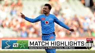 BBL Today Full Match highlights | Stars vs Strikers highlights | BBL 2021-22 highlights | KFC BBL