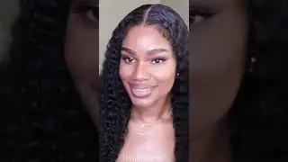 3a/3b Curly Edges 🔥Best Realistic Curly Hairline HD Lace Frontal Wig #omgherhair #curlyedgeswig